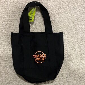 Trader Joe's Black Tote Bag